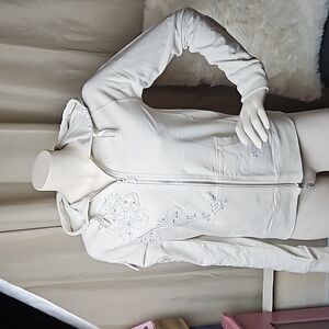 Joie Zip-up Hooded Sweatshirt - Stretch